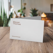 Folded Business Card