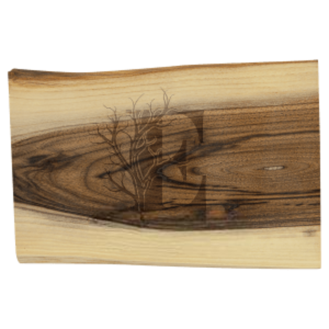 Natural Black Walnut Cutting and Charcuterie Board