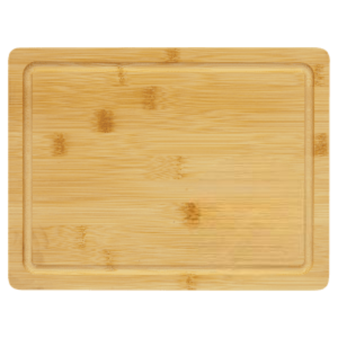 Bamboo Cutting Board with Drip Ring
