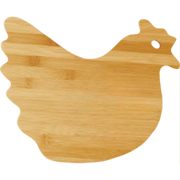 Bamboo Hen Cutting Board