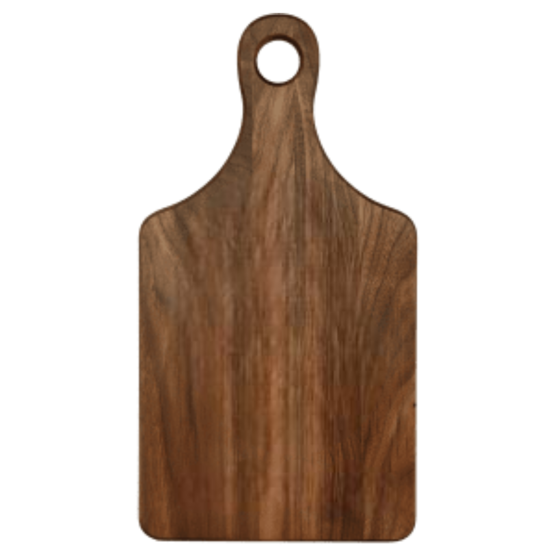 Walnut Paddle Shaped Cutting Board