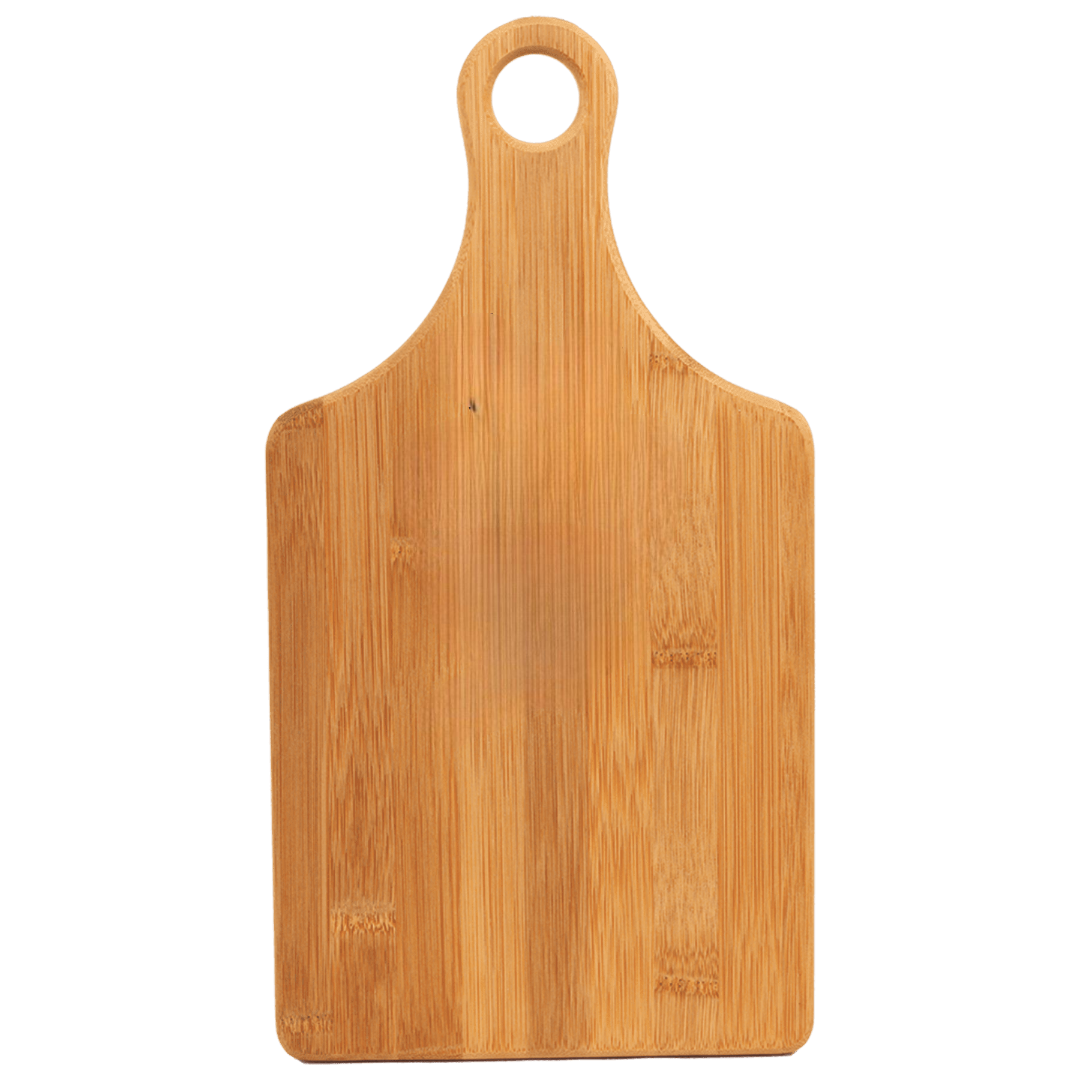 Bamboo Paddle Shaped Cutting Board