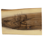 Natural Black Walnut Cutting and Charcuterie Board