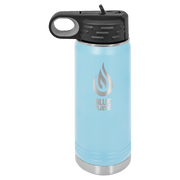 Polar Camel 20 oz. Light Blue  Water Bottle