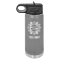 Polar Camel 20 oz. Dark Gray Water Bottle