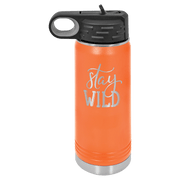 Polar Camel 20 oz. Orange Water Bottle