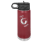Polar Camel 20 oz. Maroon Water Bottle