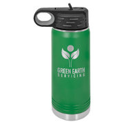 Polar Camel 20 oz. Green Water Bottle
