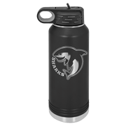 Polar Camel 32 oz. Black Water Bottle
