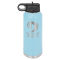 Polar Camel 32 oz. Light Blue Water Bottle