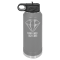 Polar Camel 32 oz. Dark Gray Water Bottle