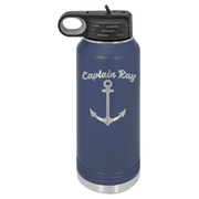 Polar Camel 32 oz. Navy Blue Water Bottle
