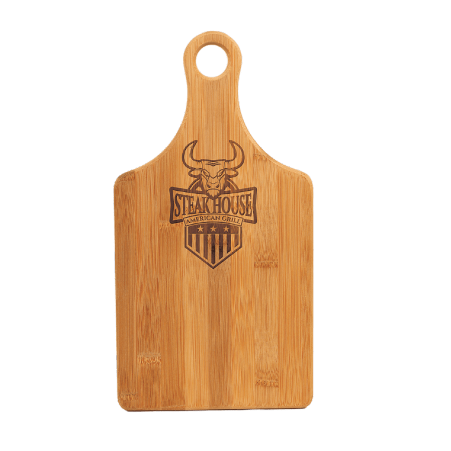 Bamboo Paddle Shape Cutting Board