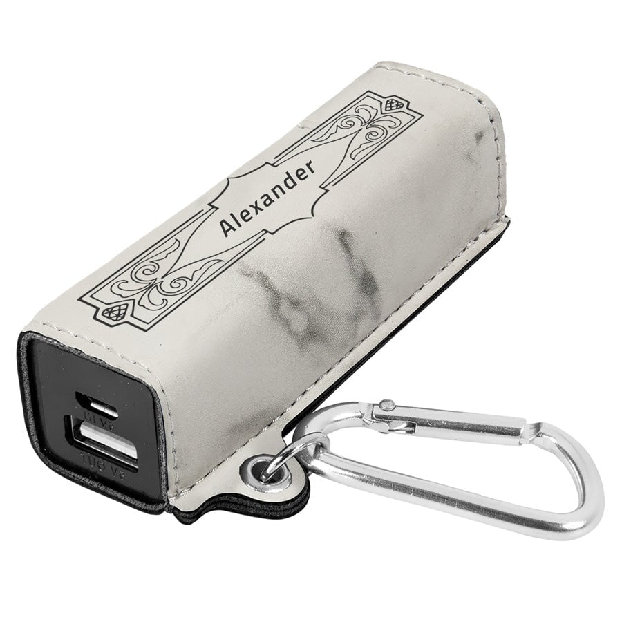 Copy of Power Bank Sienna — Valentine's Power Bank azgift.us Lightgray 