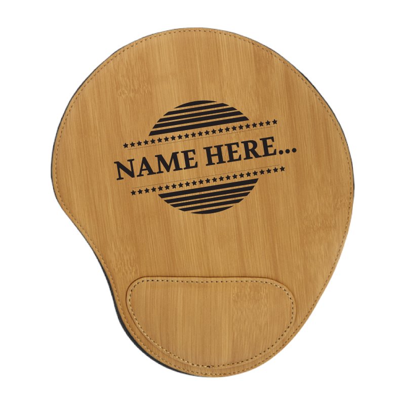 Personalized Mouse Pad Power Bank PrintxGift Burlywood 