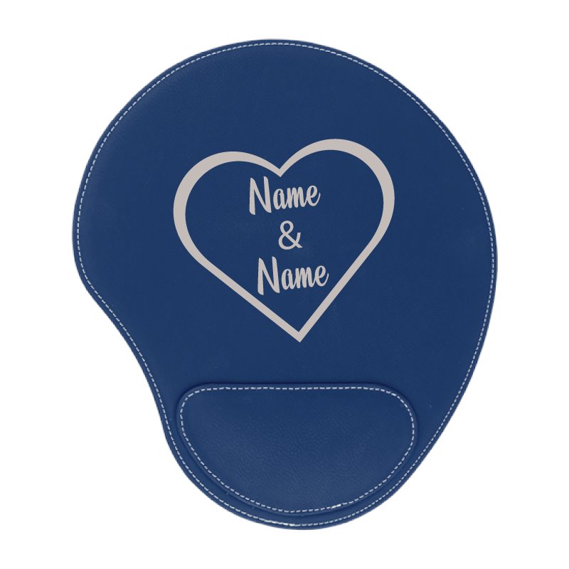 Personalized Mouse Pad Power Bank PrintxGift Steelblue 