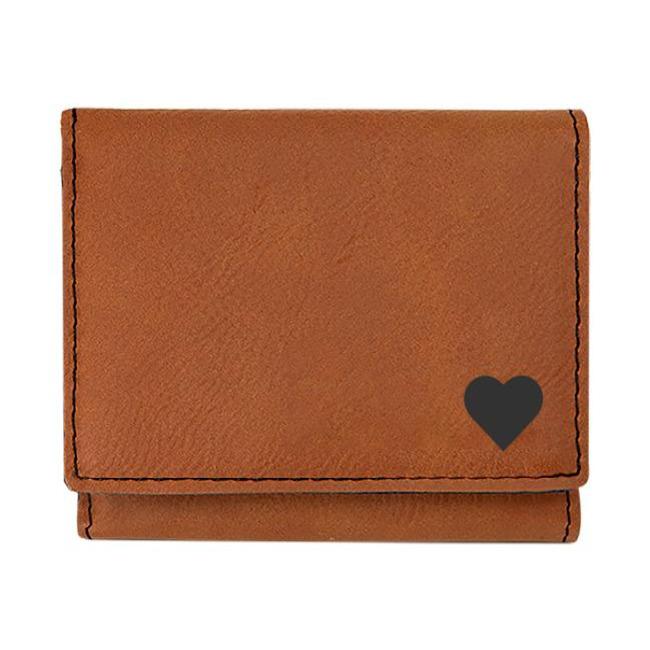 Personalized Trifold Wallets — The Heart azgift.us Cover Only Peru 